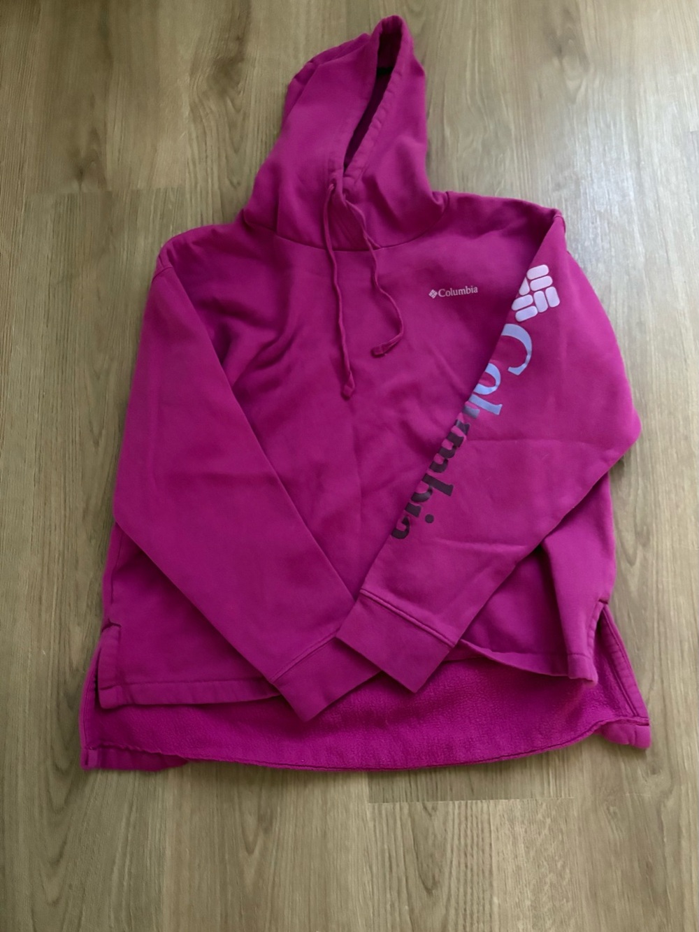 Columbia Hot Pink Hooded Pullover